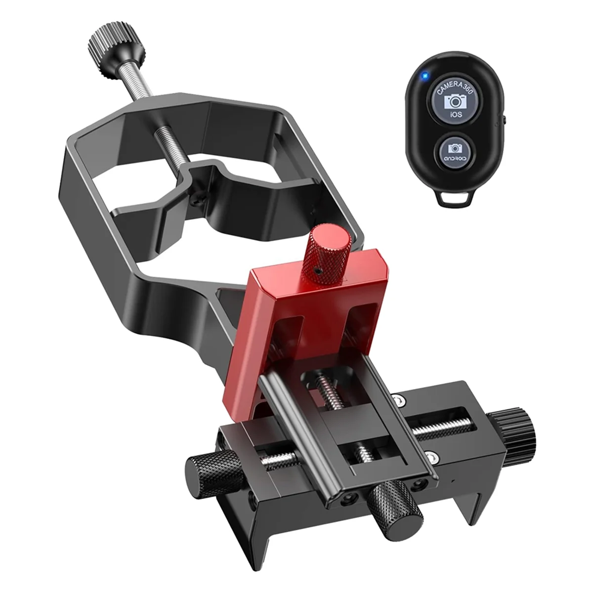 Универсальный адаптер для телефона и дископа металлическое крепление телескопа