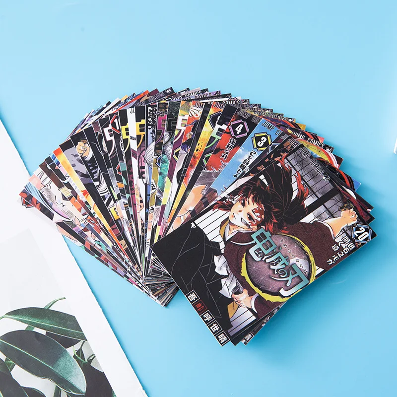 

32sheets/Set Anime Demon Slayer Tanjirou Nezuko Zenitsu Peripheral Postcards Greeting Cards Photo Cards Gift Series