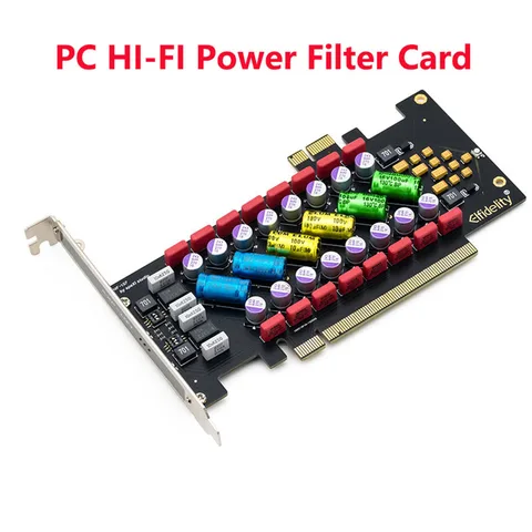 Плата силового фильтра elверности pc hifi pci/pci-e hi fi audio computer power filter