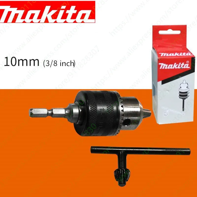 Makita TD090D сверлильный патрон 10 мм электрическая дрель отвертка с шестигранной