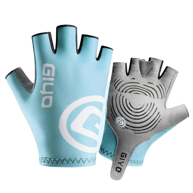 

1 пара велосипедные перчатки с открытыми пальцами, тонкие эластичные противоскользящие перчатки унисекс с защитой от перерыва пальцев для спорта