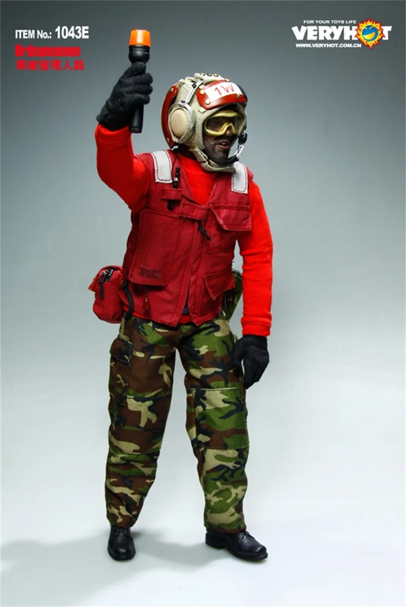 Масштаб 1/6 VH 1043 Мужская Морская Мобильная одежда из аэропорта и земли для