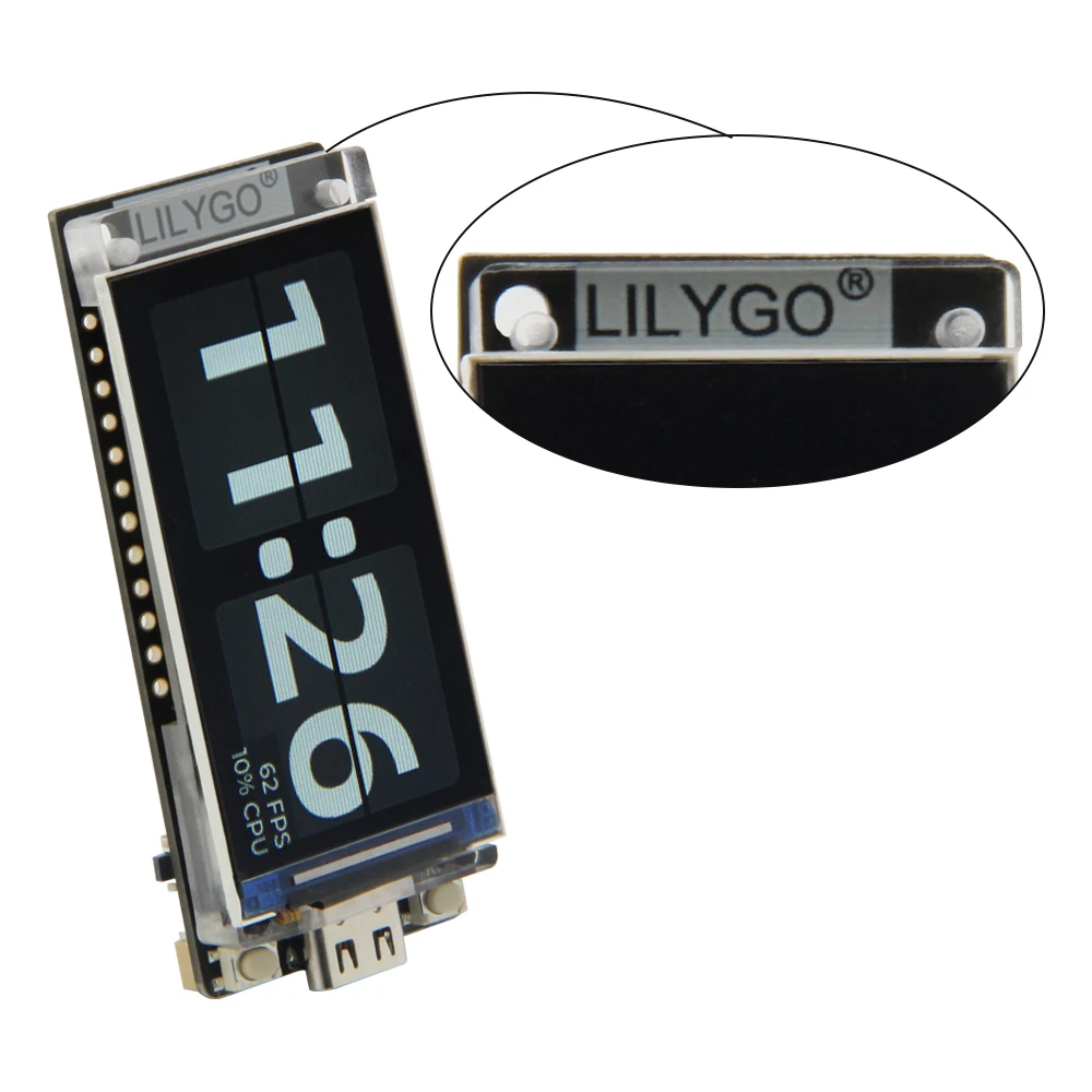 LILYGO® T-Display-S3 ESP32-S3 1 9 дюймов ST7789 плата разработки с ЖК-дисплеем Wi-Fi Bluetooth 170