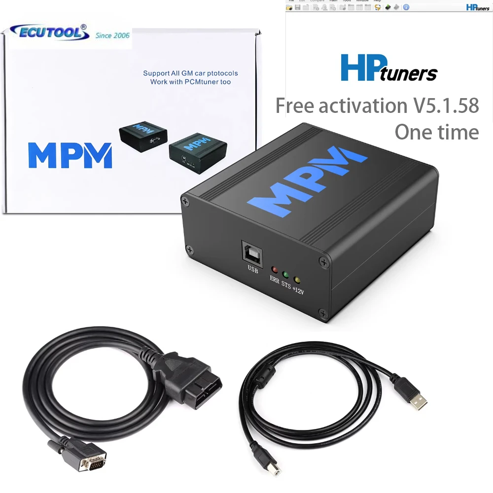 

ECUTOOL MPM OTG ECU TCU Chip Tuning Programming Tool V5.1.58 Free Activate 1 time For American Car ECUs All in OBD