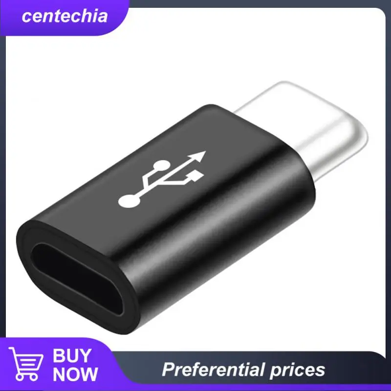 

5pcs Micro Usb To Usb C Data Line Type C 3.1 Adapter Female To Male Converter Mobile Phone Adapter Type-c Interface