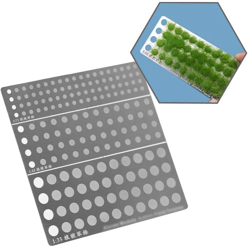 

Flocking Grass Plant Machine Plate Electrostatic Grass Applicator Train Template Grass Flocking Panel 1:35/1:48/:1:72 G Scale