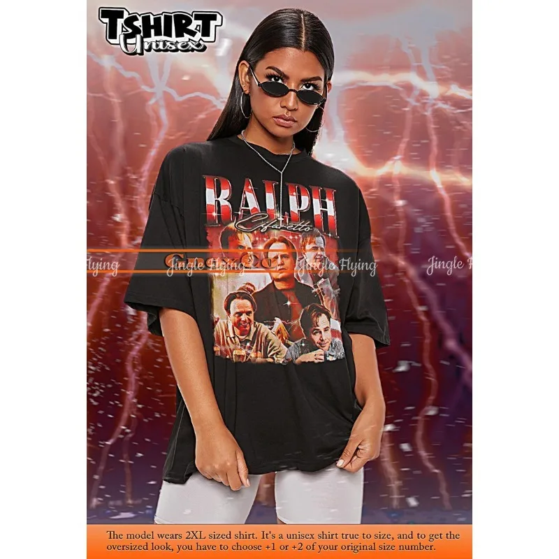 Рубашка Homage Футболка Винтажные футболки Ralph Cifaretto Ретро Свитер 90-х годов Мерч