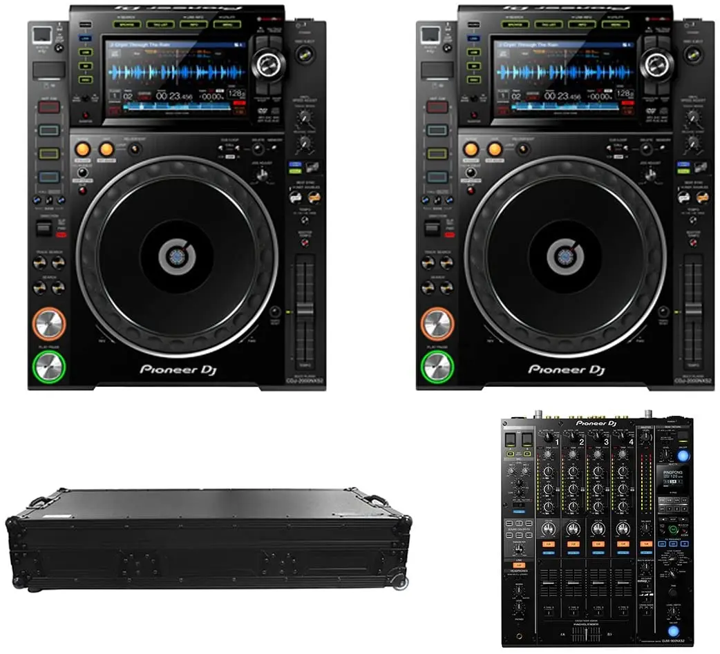 

Summer discount of 50%HOT SALES FOR DJ Set 2x CDJ 2000 nexus2 NSX2 Nexus 2 1x DJM 900 2000 Nexus