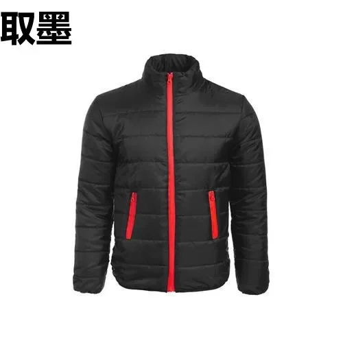 Облегающее мужское хлопковое пальто в Корейском стиле теплая зимняя флисовая