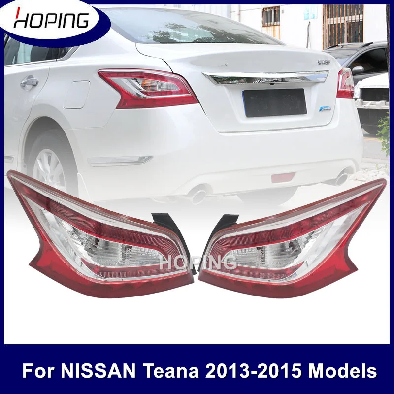 

Hoping 2PCS Rear Tail Light Tail Lamp For Nissan TEANA Altima L33 2013 2014 2015 Rear Taillight With LED Module Brake Stop Lamp