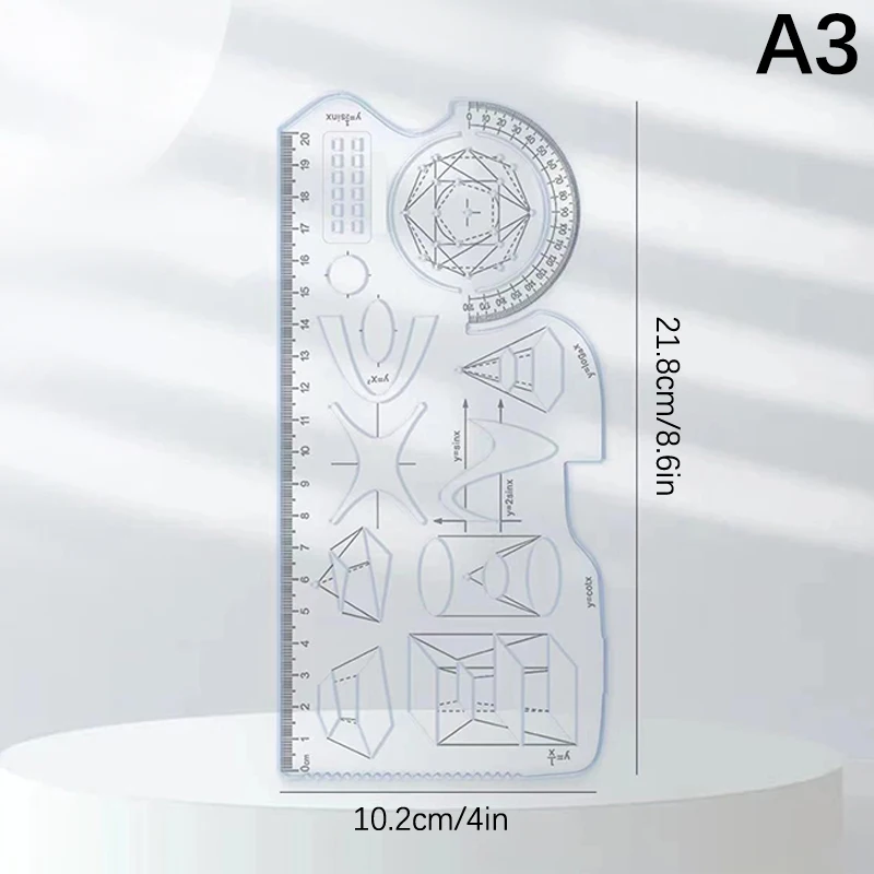 

JETTING Многофункциональная геометрическая линейка для рисования