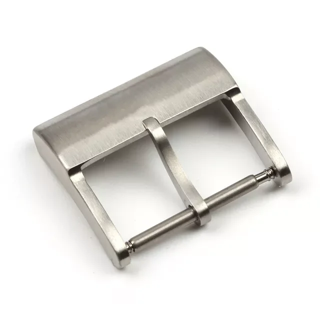 Top Quality 20mm Stainless Steel Buckle For Breitling  Original Clasp Men Rubber Silicone Strap Silver Black Pin Buckle