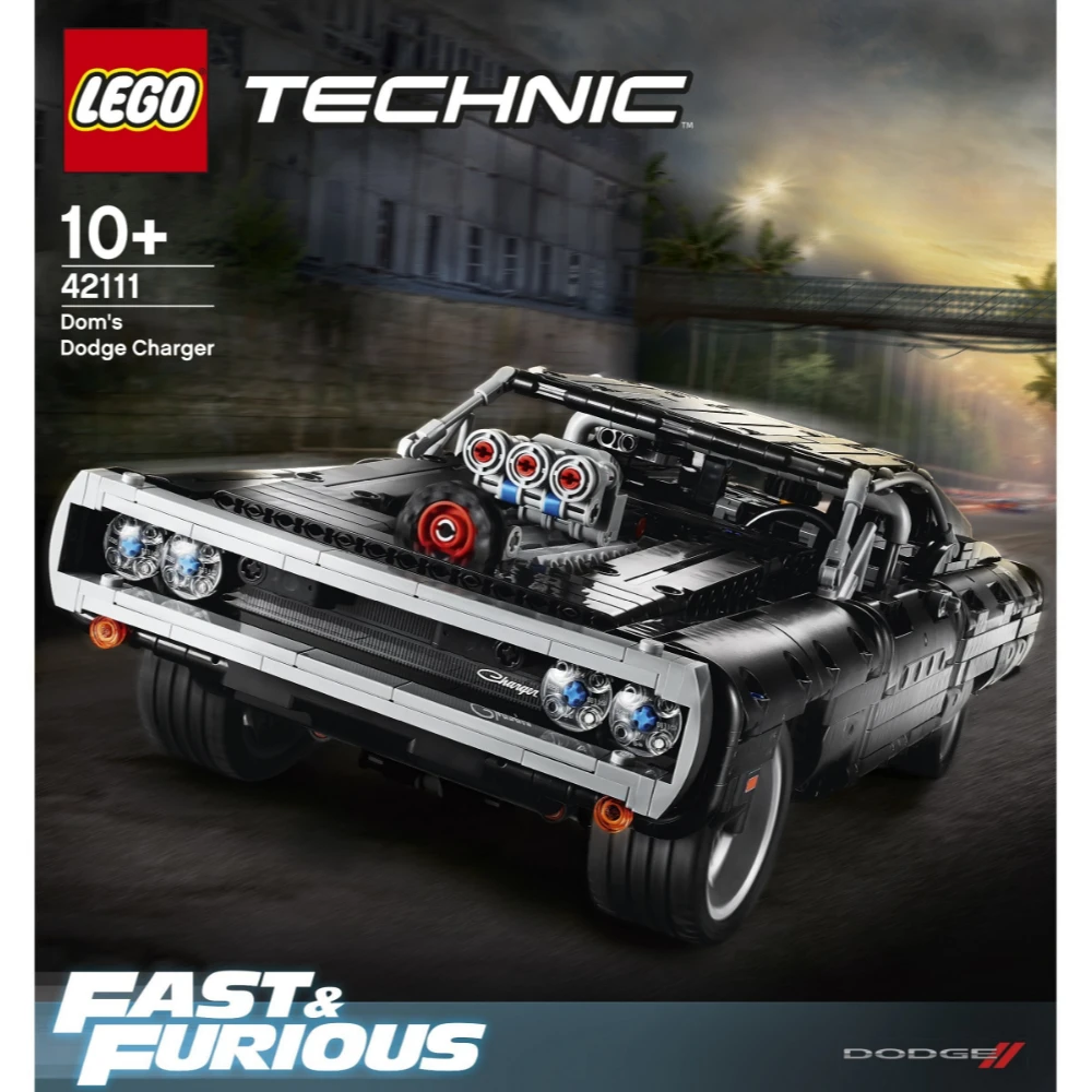 Конструктор LEGO Technic (Техник) 42111 Dodge Charger Доминика Торетто 10+ | Игрушки и хобби