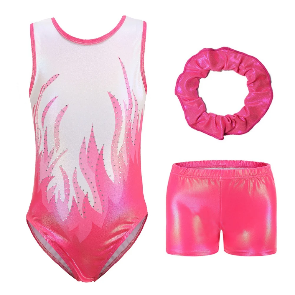 

New Girls Short Sleeve Ballet Practice Dance Wear High Quality Gymnastics Ballet Leotard