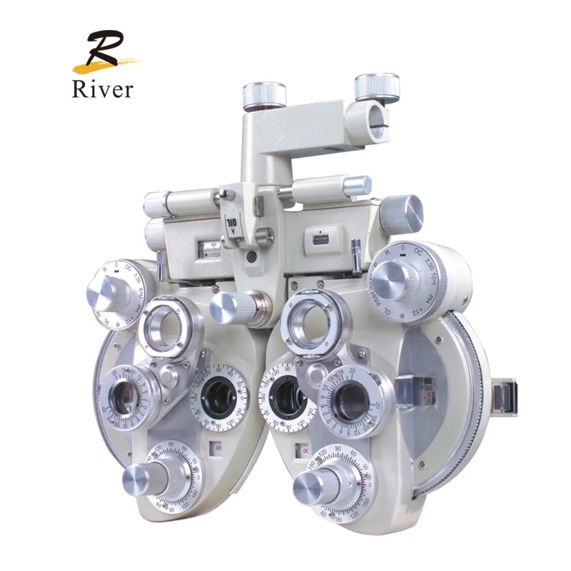 Дешевые офтальмологические инструменты тестер зрения Phoropter для оптического