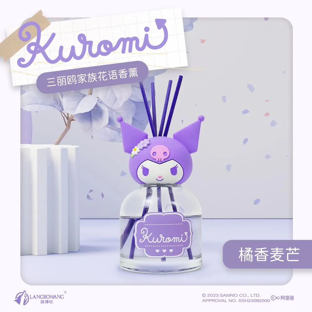 Подлинный цветок Sanrio языковое оформление внутренний аромат Мультяшные милые