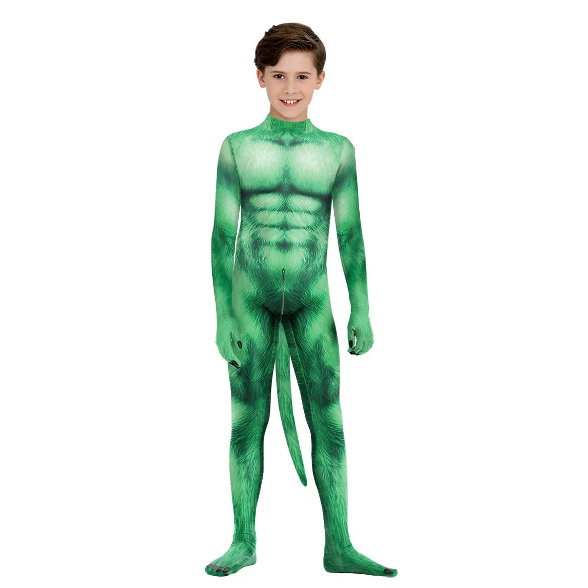 Костюм для косплея Zawaland детский на Хэллоуин смешной костюм с 3D-принтом в виде