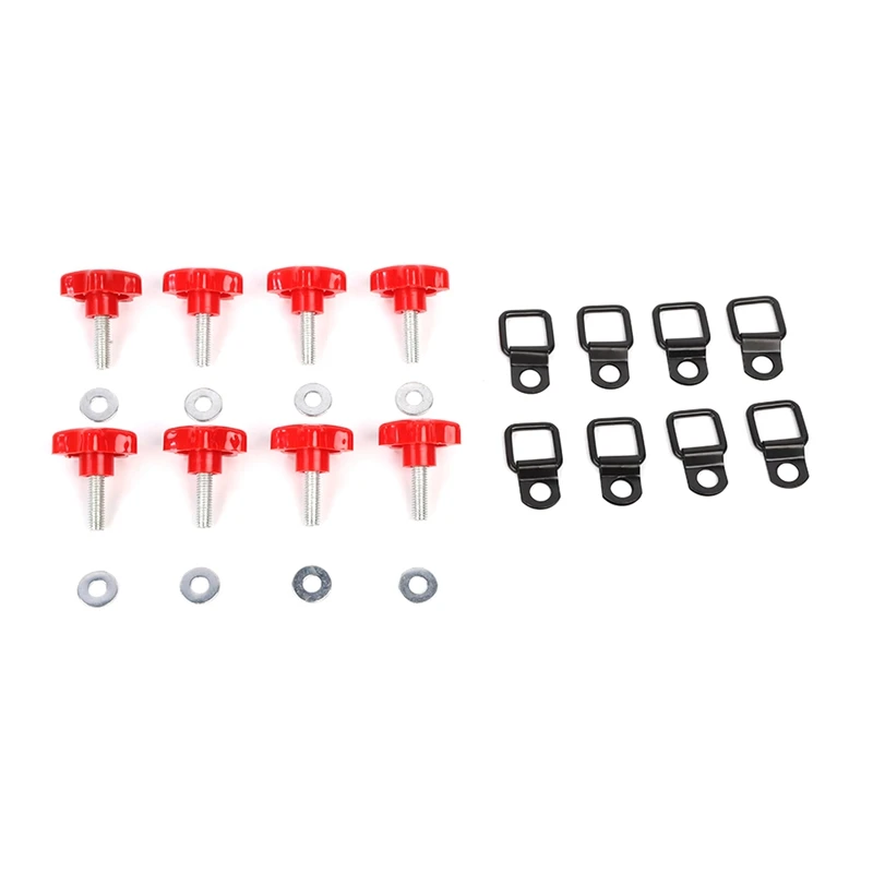 

Hard Top Quick Removal Fastener Thumb Roof Screws Bolts Tie Down Anchor For Ford Bronco 2021 2022 Accessories