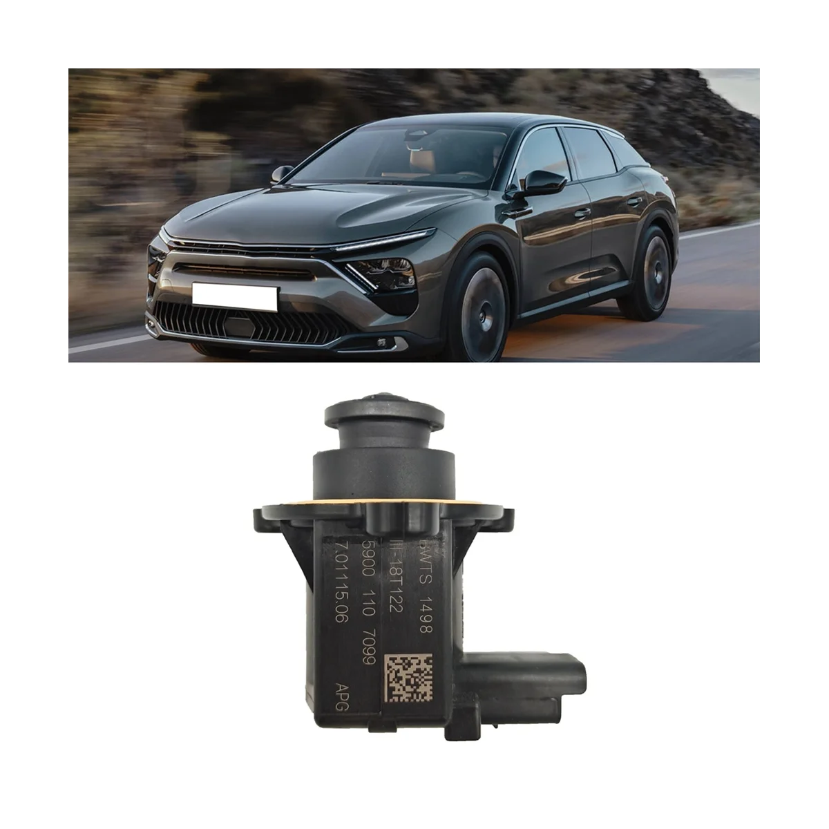 7.01115.08.0 для Peugeot 308 Citroen C4 Turbo соленоидный Valve 70111506 59001107099 V759327380