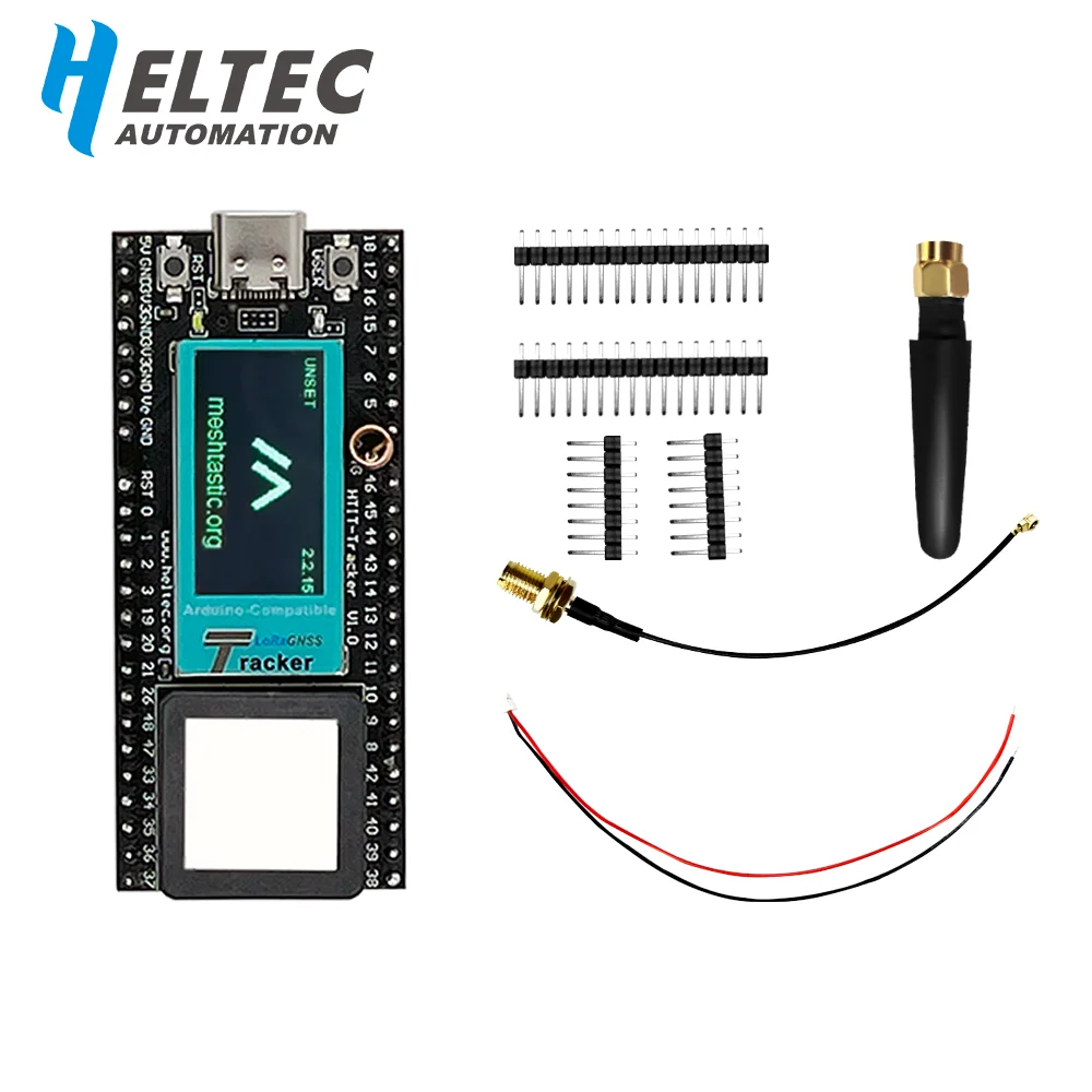 

Heltec 2024 Новый ESP32 LoRa Местластичная сеть Asset Беспроводной трекер Wi-Fi Bluetooth GPS трекер для автомобиля, велосипеда, детей, автомобиля для домашних животных