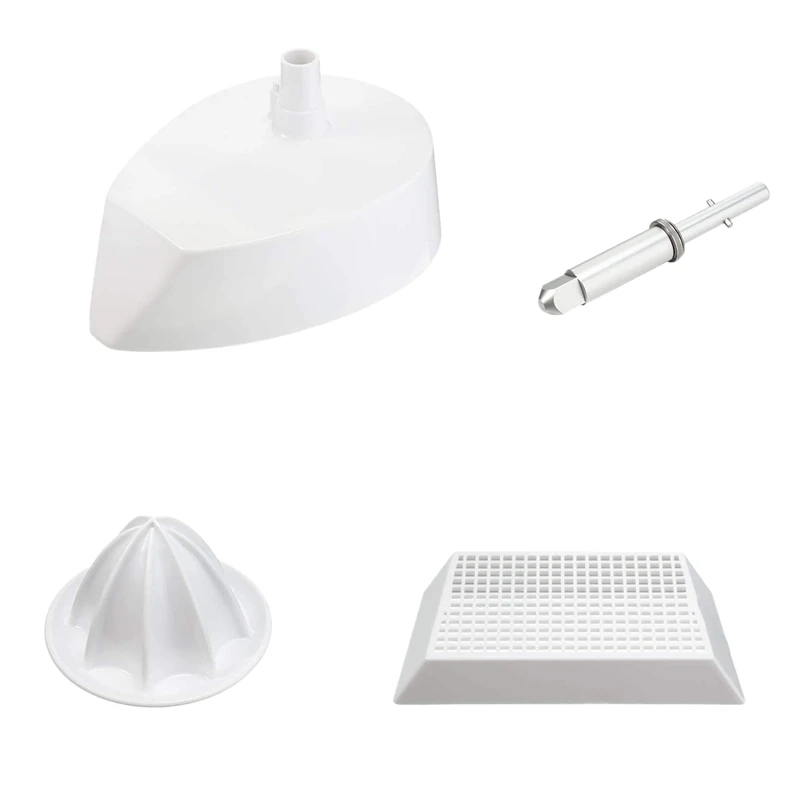 

4 Pcs Citrus Fruit Juicer Attachment For Kitchenaid Vertical Mixer Aid Replaces Replacement Accessories Strainer Basket