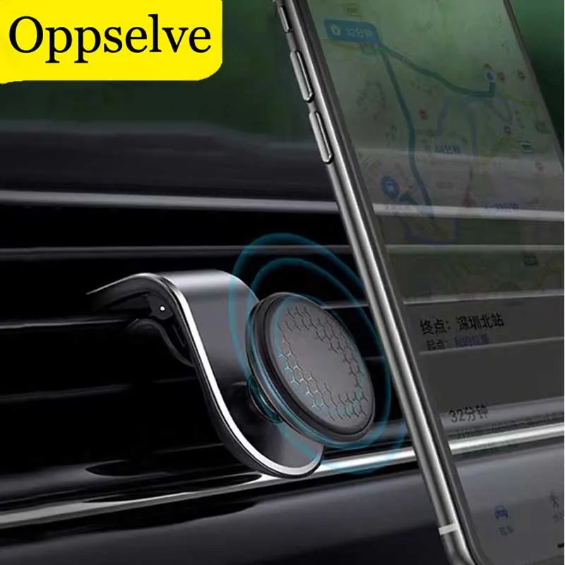

360 Metal Magnetic Car Phone Holder For Samsung S20 Huawei P40 Xiaomi 11 10 Magnet GPS Mount Holder Stand For iPhone 13 12 11 14
