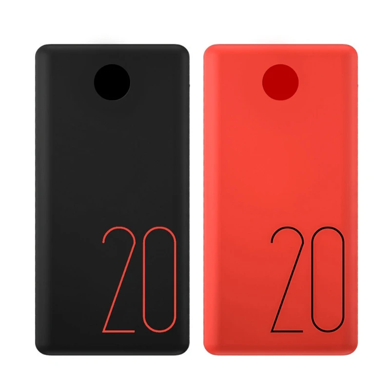 Портативный силиконовый чехол для Romoss LT20 20000 мАч противоскользящий защитный