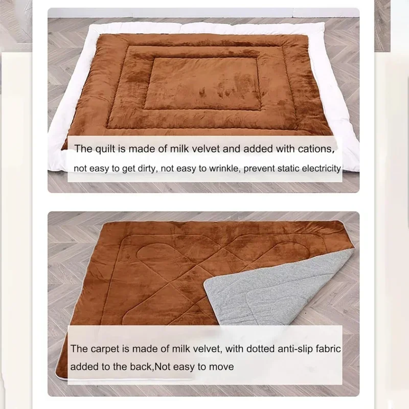 Стол Котацу с подогревом и ковром-футон японский набор для гостиной мебели