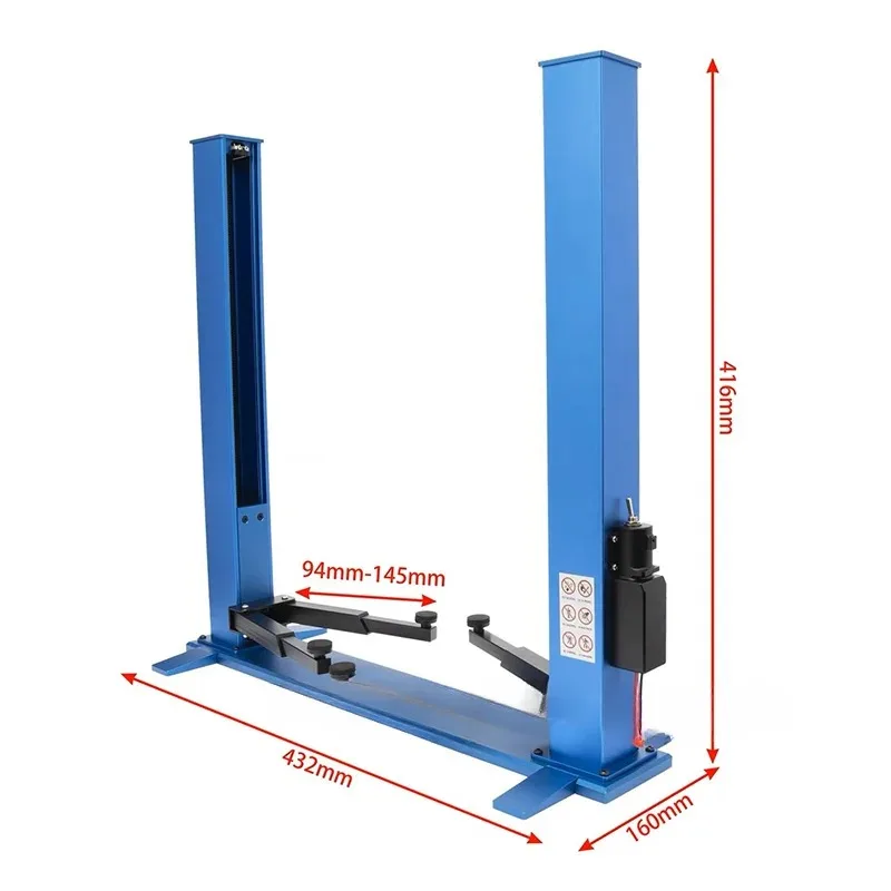 Радиоуправляемый автомобиль двухстоечный подъемник гаражные сцены