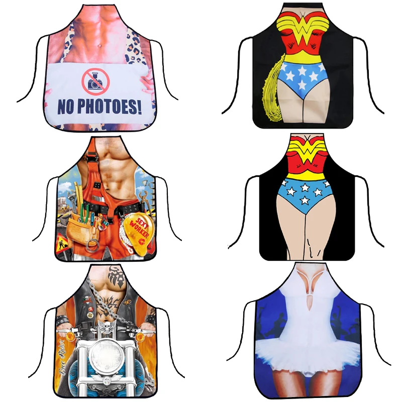 Забавные фартуки для взрослых домашний фартук готовки и уборки выпечки