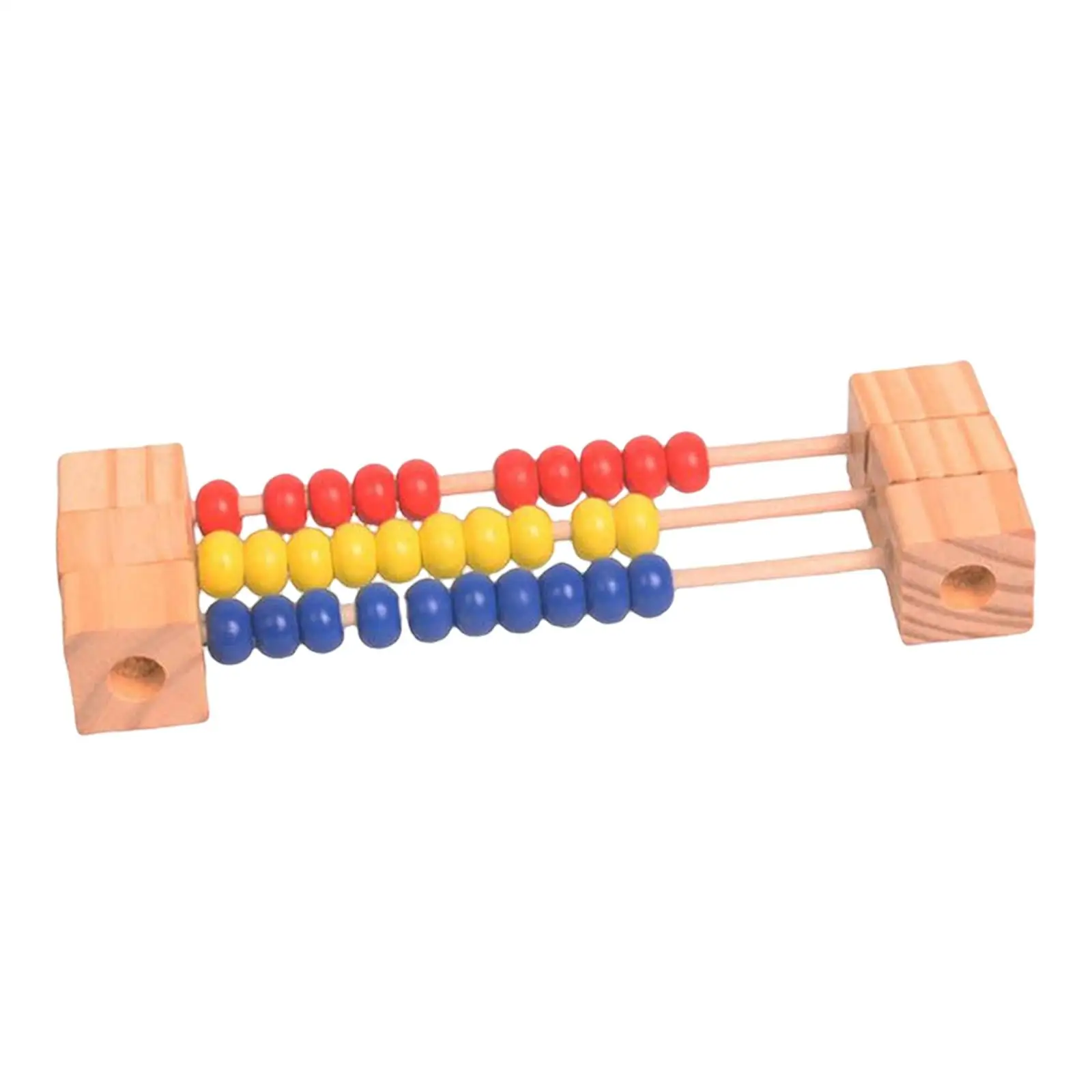 

Montessori Wooden Abacus Miniature Counting Frame Counting Learning Toy for Kids