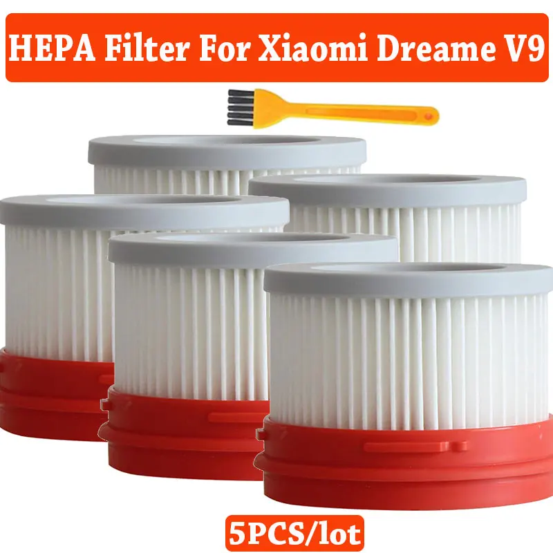 

HEPA Filter for Xiaomi Dreame V9 V9B V10 Household Wireless Handheld Vacuum Cleaner Parts Dust Filter Replacement Filters