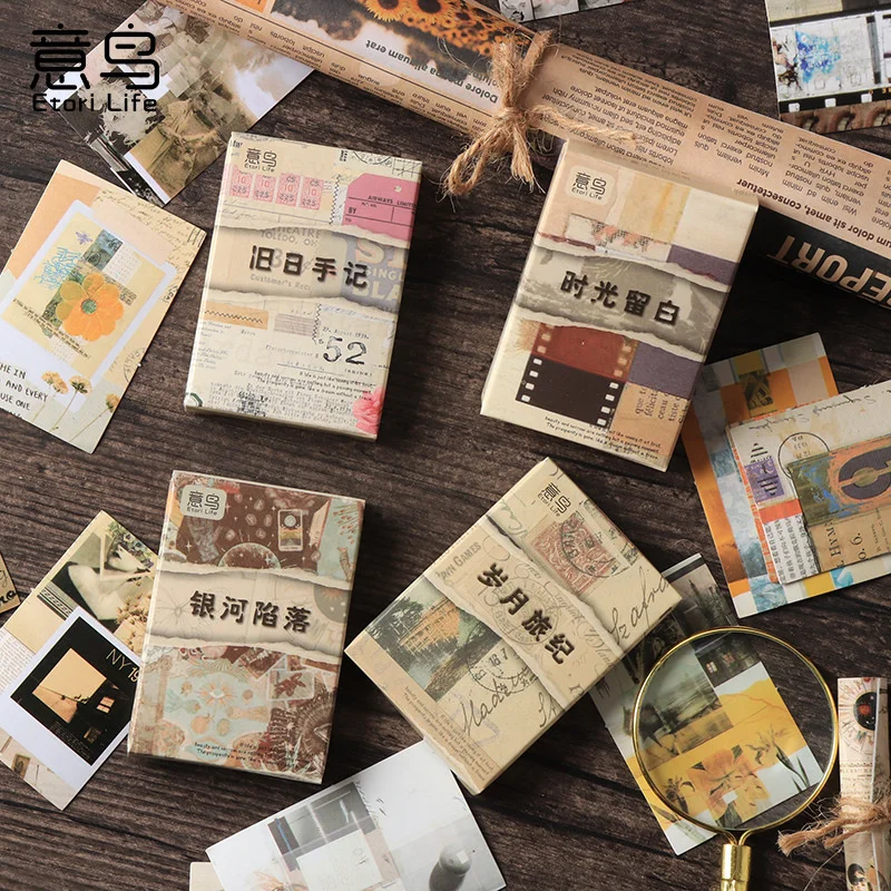 

Дневник-наклейка для скрапбукинга, 30 шт., светлые и тени, многолетний планировщик, японский дневник нежелательной еды, кавайные декоративны...