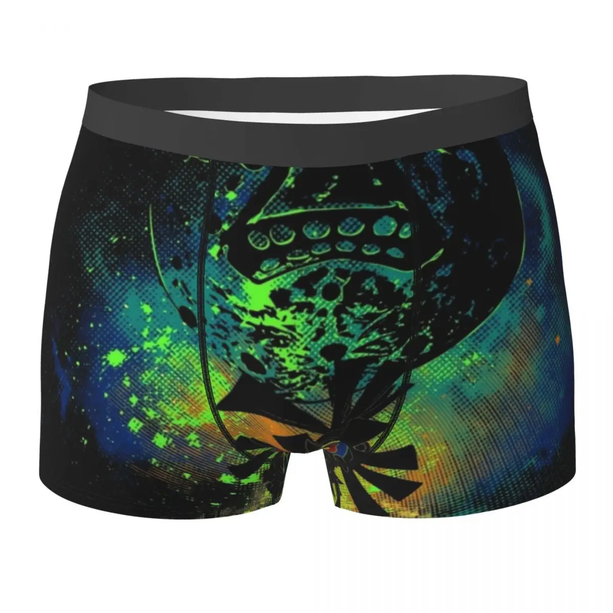 

Majoras Mask Underwear Majora Art Men Underpants Print Breathable Boxer Shorts Hot Boxer Brief Plus Size 2XL