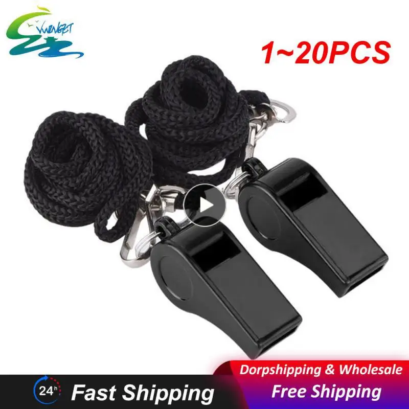 

Искусственная кожа, черный АБС, для спорта на открытом воздухе, походов, рефери, тренировок, выживания, 1 ~ 20 шт.