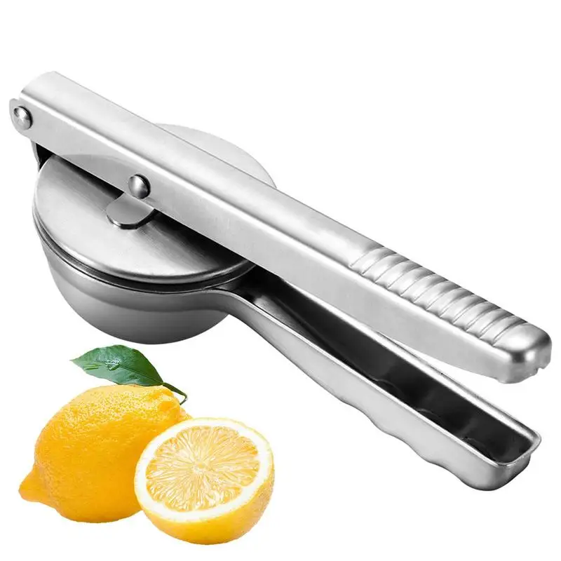 Manual Juice Squeezer Stainless Steel Hand Press Juicer Pomegranate Orange LemonJuice Kitchen Fruit Tool