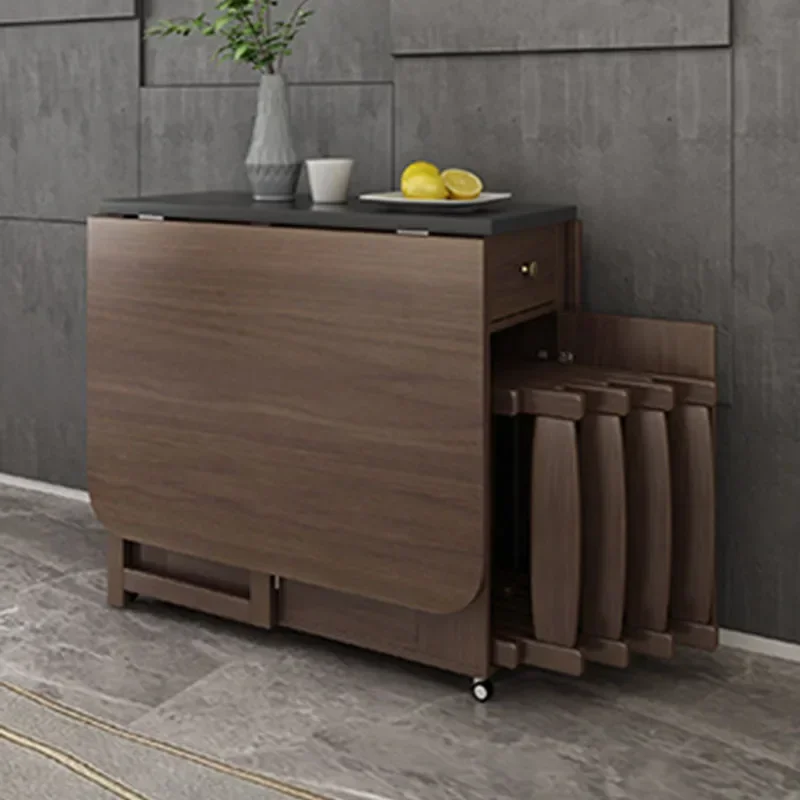 Luxury Party Dining Table Kids Study Wood Restaurant Room Tables Space Saving Modern Mesas De Jantar Home Furniture