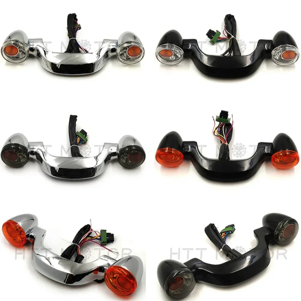 Фото Motorcycle Parts Rear Turn Signal Brake Light Bar For Harley Davidson Street Glide FLHX Road Glide Ultra FLTRU CVO 2010-2024 №1