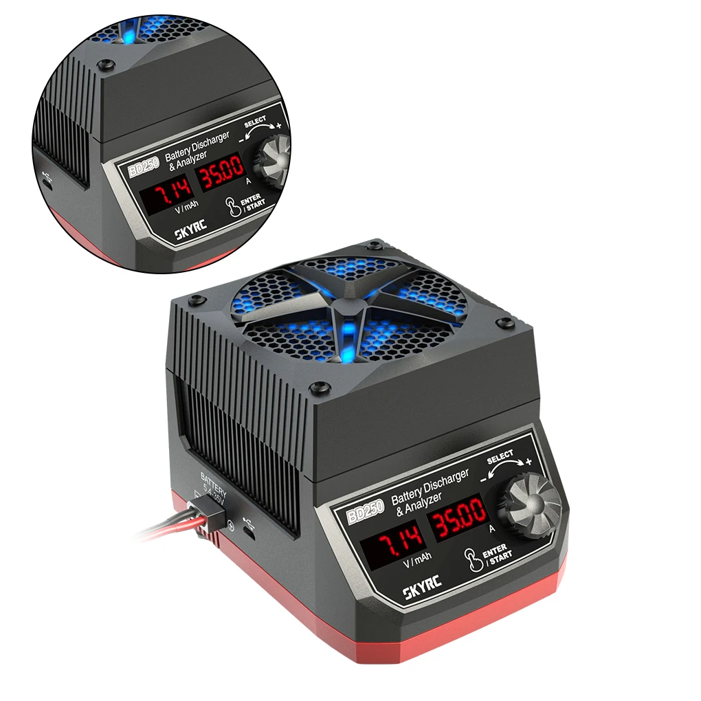 Анализатор разряда батареи ABS BD250 эффективно анализирует производительность