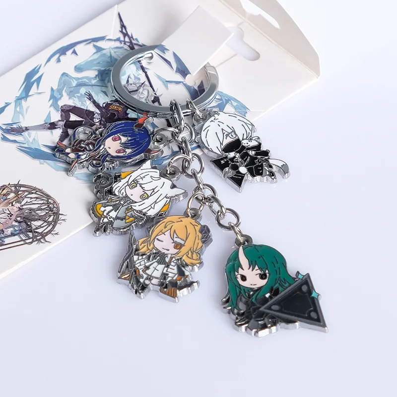 Брелок для ключей arрыцари в стиле аниме, мужской, женский, серебряный, металлический, для пары