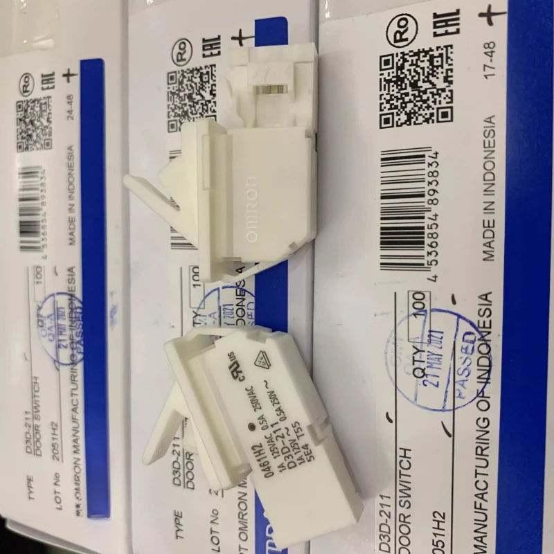 10 шт./оригинальный японский D3D-211 ограничительный микропереключатель маленькая