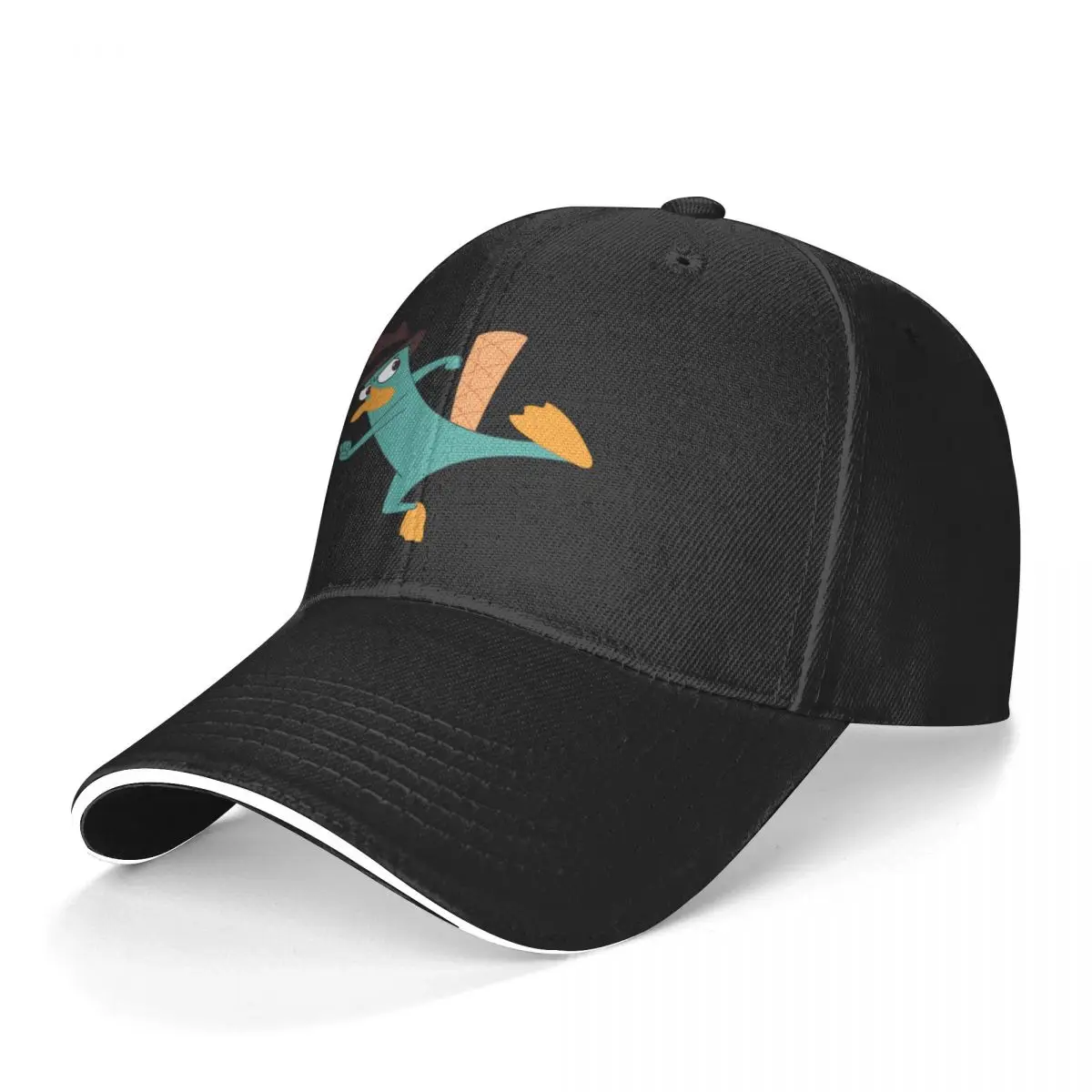 Platypus Baseball Cap Perry the Platypus Female Logo Trucker Hat Vintage Outdoor Sport Adjustable Baseball Caps