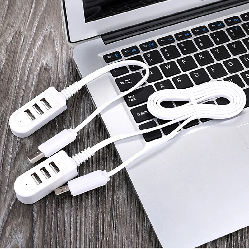 

3 In 1 Splitter Usb Multi-function 3A Charger Portable Converter Extension Line Expansion Multi-port HUB Data Cable