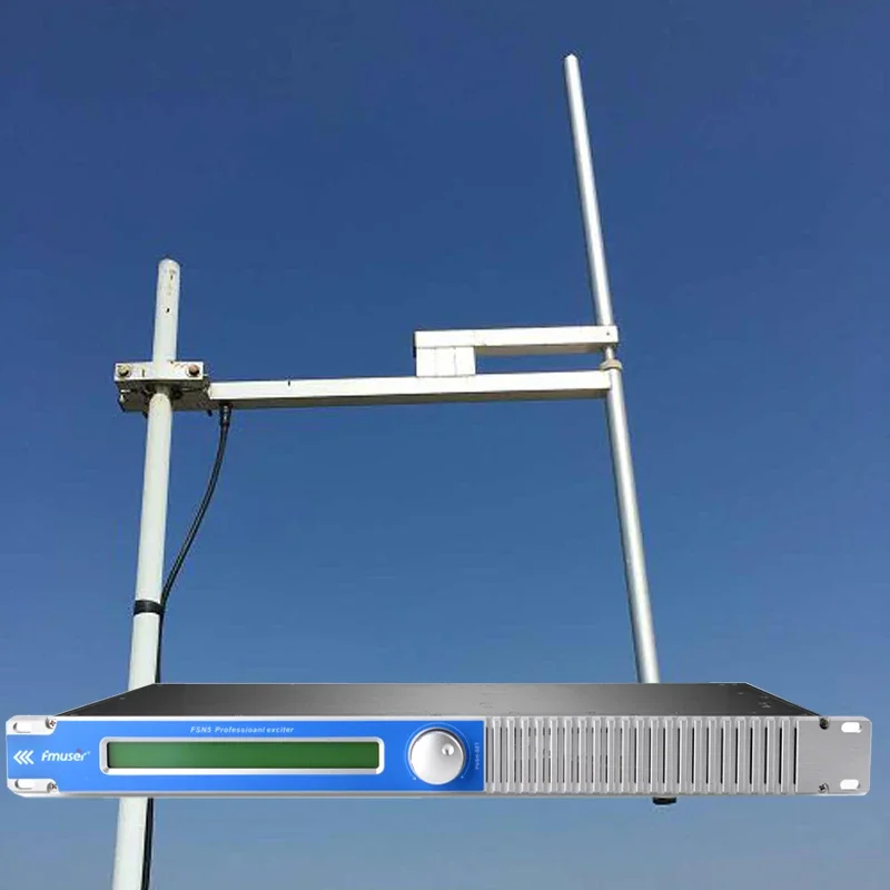 

FMUSER FSN-150 150W FM-передатчик Радио вещание оборудование + FU-DV2 FM-антенна для вождения в церкви, авто кинотеатр