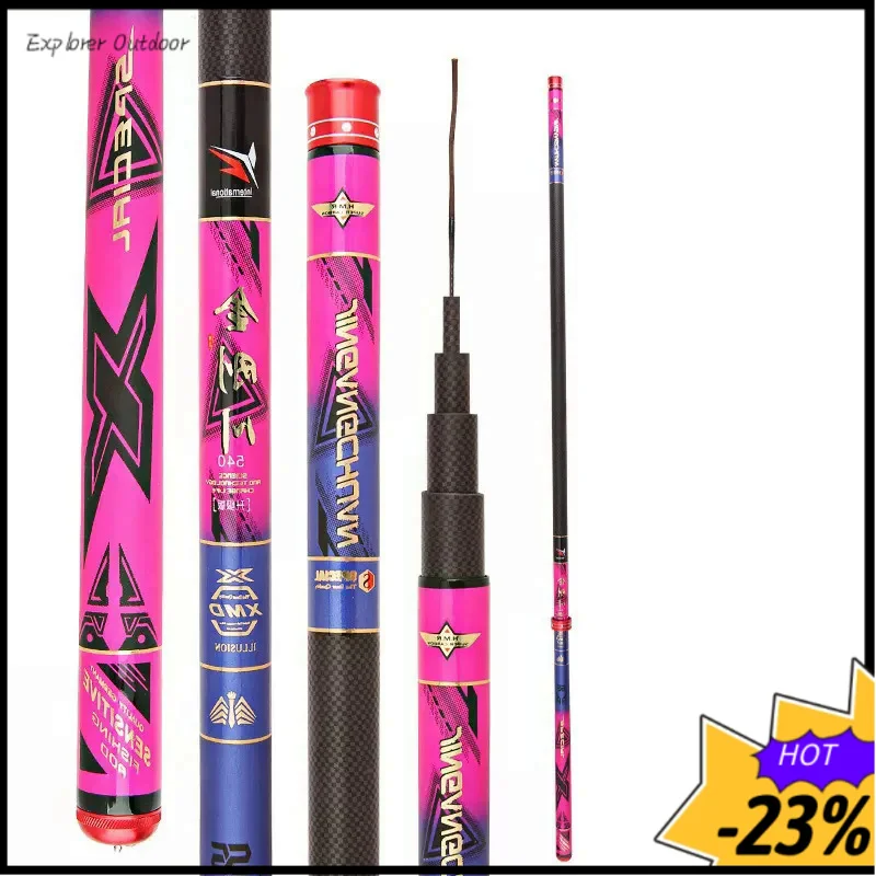 Удочка для форели Спиннинг рыбалки телескопическая удочка ловли карпа речной