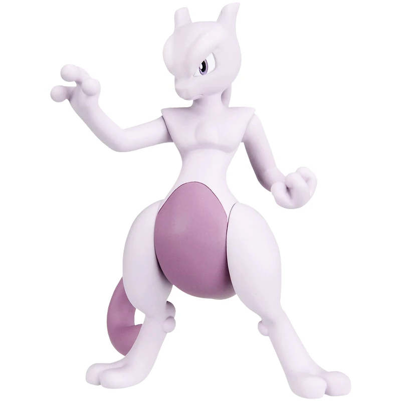 

Фигурки героев мультфильма TOMY Pokemon Kawaii Mewtwo, модель карманного монстра, фигурки героев, милые украшения, игрушки для детей, подарки 145936