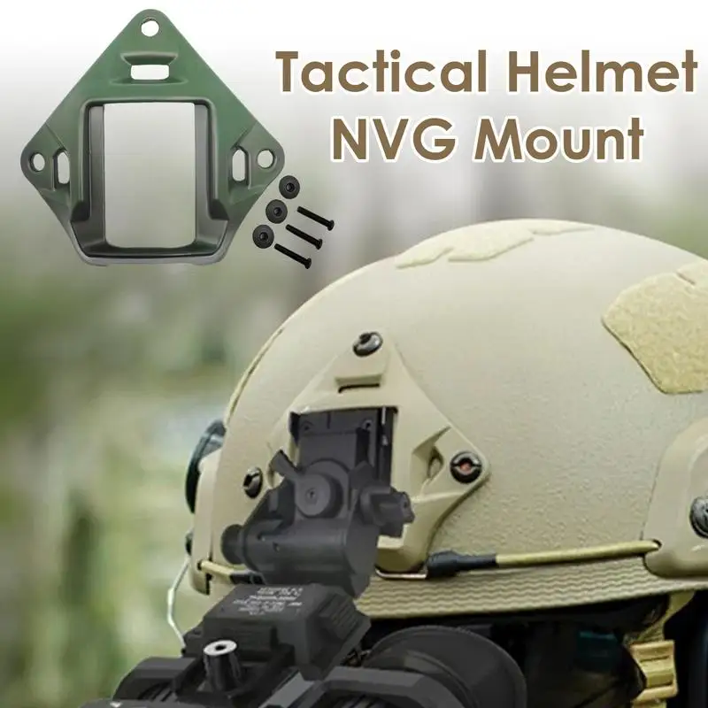 Легкое крепление NVG с винтами многофункциональный кронштейн из сплава для