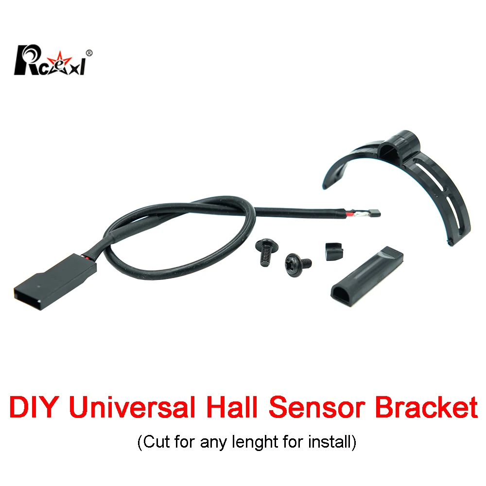 

Комплект проводов датчика Холла Rcexl, универсальный кронштейн датчика «сделай сам» и тормоз датчика Холла DLE для одиночных и двойных бензиновых двигателей