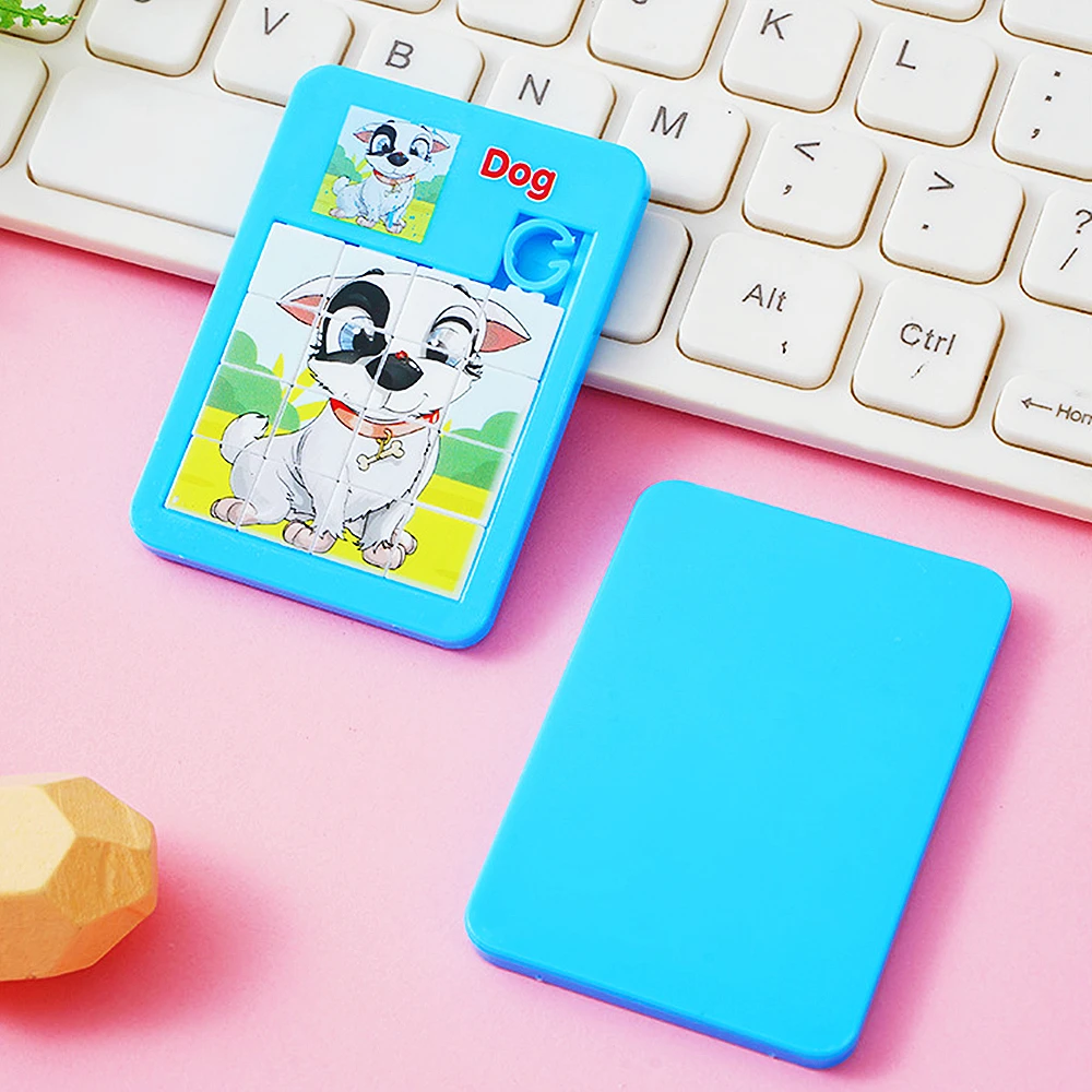 12/30 Шт. Пазлы С Мультяшными Животными И Фигурками Ранние Развивающие Игрушки Для