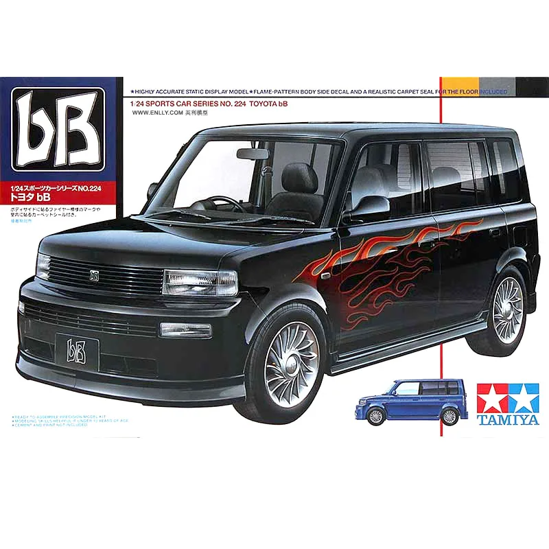 

Model Assembly Kit 1/24 Toyota Bb Car Model 24224